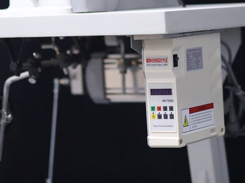 Low speed upholstery sewing machine servo motor