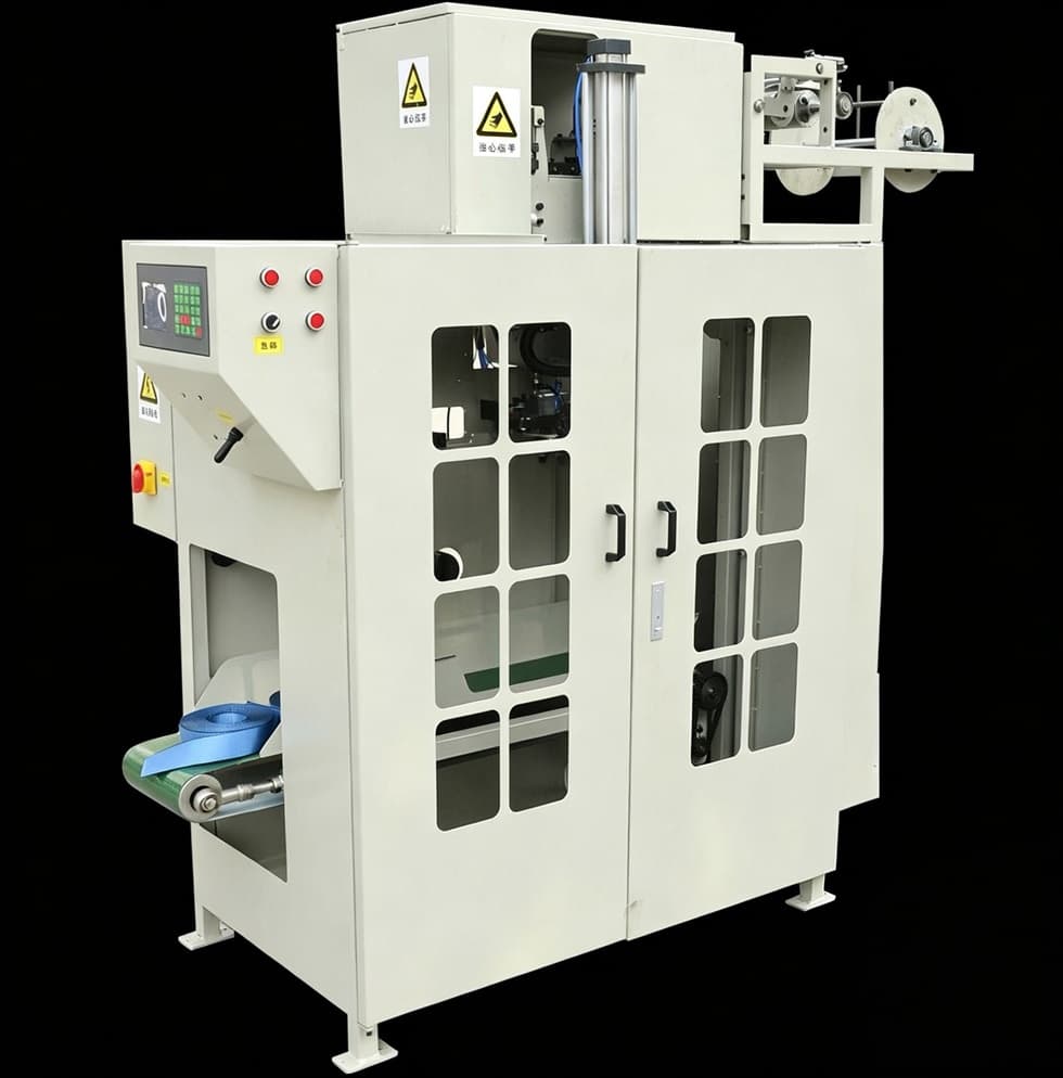 automatic webbing winding machine